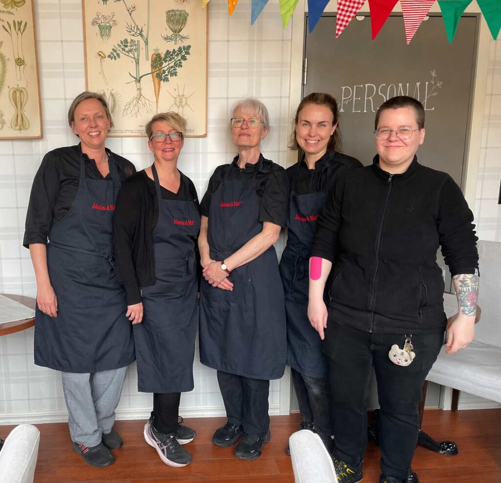 Personalen på Johanna&Mat