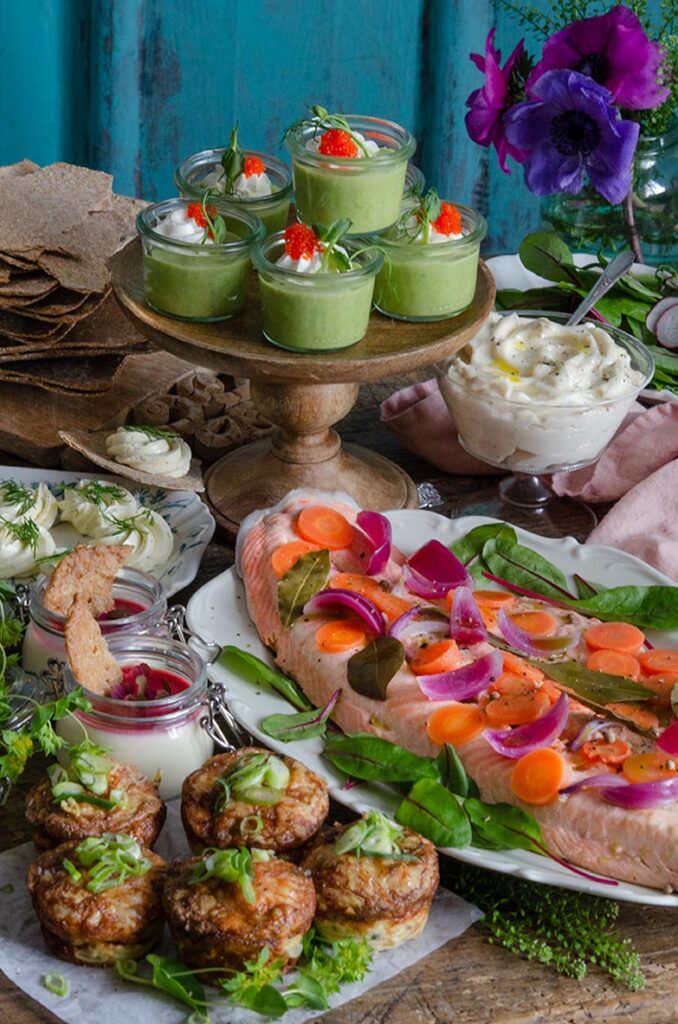 Vår- och sommarbuffé